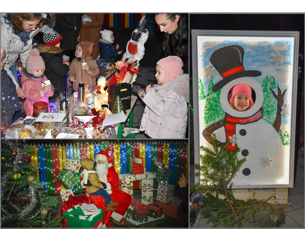 (FOTO) Copiii din cadrul Grădiniței "Căsuța de turtă dulce" și ai Creșei nr. 5 "Lumea poveștilor" din Constanța au organizat prima ediție a Festivalului "Feeria Iernii"
