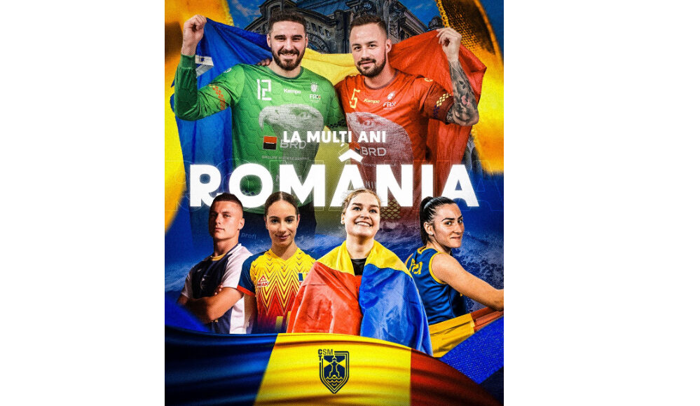 Mesajul Clubului Sportiv Municipal Constanța cu prilejul Zilei Naționale a României