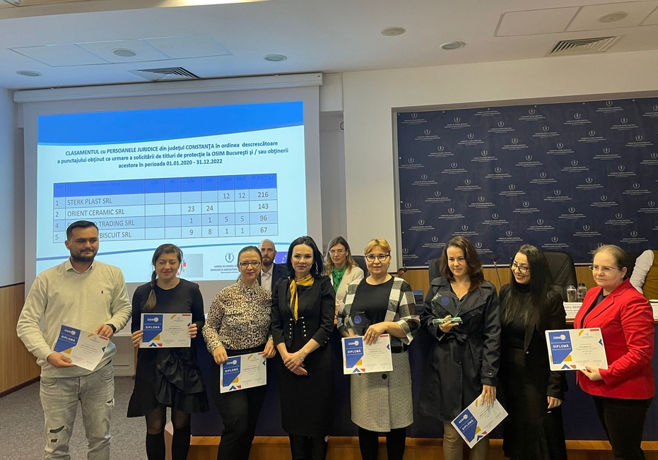 La CCINA Constanța, sub egida OSIM, s-a organizat Festivitatea “Trofeul Creativității”, ediția a XIX-a