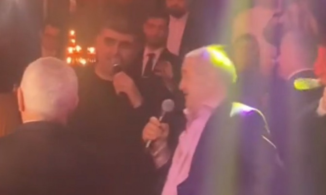 (VIDEO) Gigi Becali a făcut show la cununia lui Ianis Hagi: Afaceristul a cântat și a dansat pe ritmuri machedonești