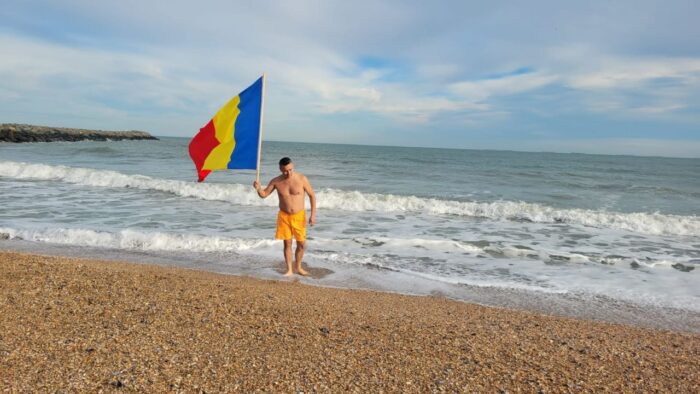 Salim Ferudin, baie în mare de Ziua Națională