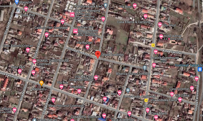 O casă din Costinești este scoasă la licitație la prețul unui apartament, în cadrul unei executări silite