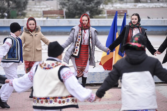 (FOTO) Mica Unire a fost sărbătorită și în municipiul Medgidia