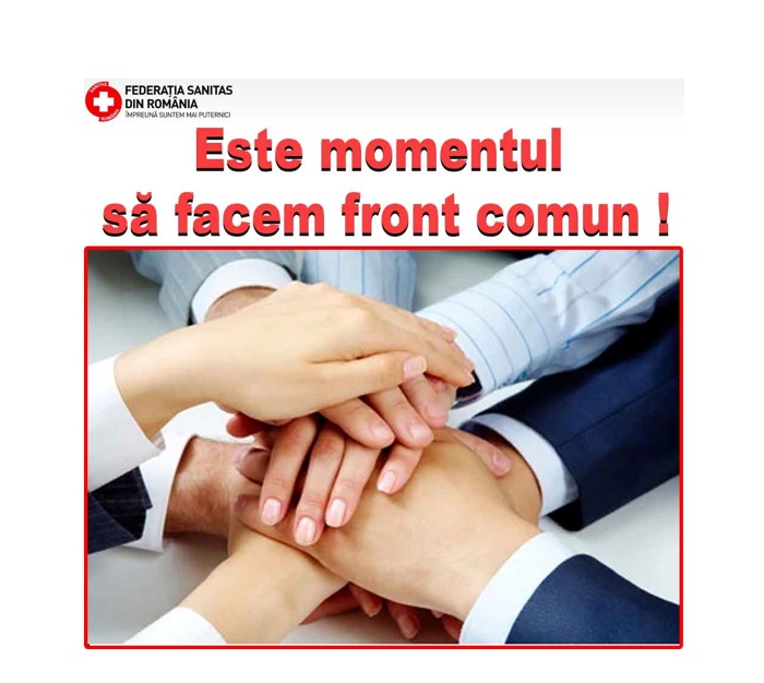 Federația SANITAS din România a demarat procedurile pentru declanșarea CONFLICTULUI colectiv de muncă
