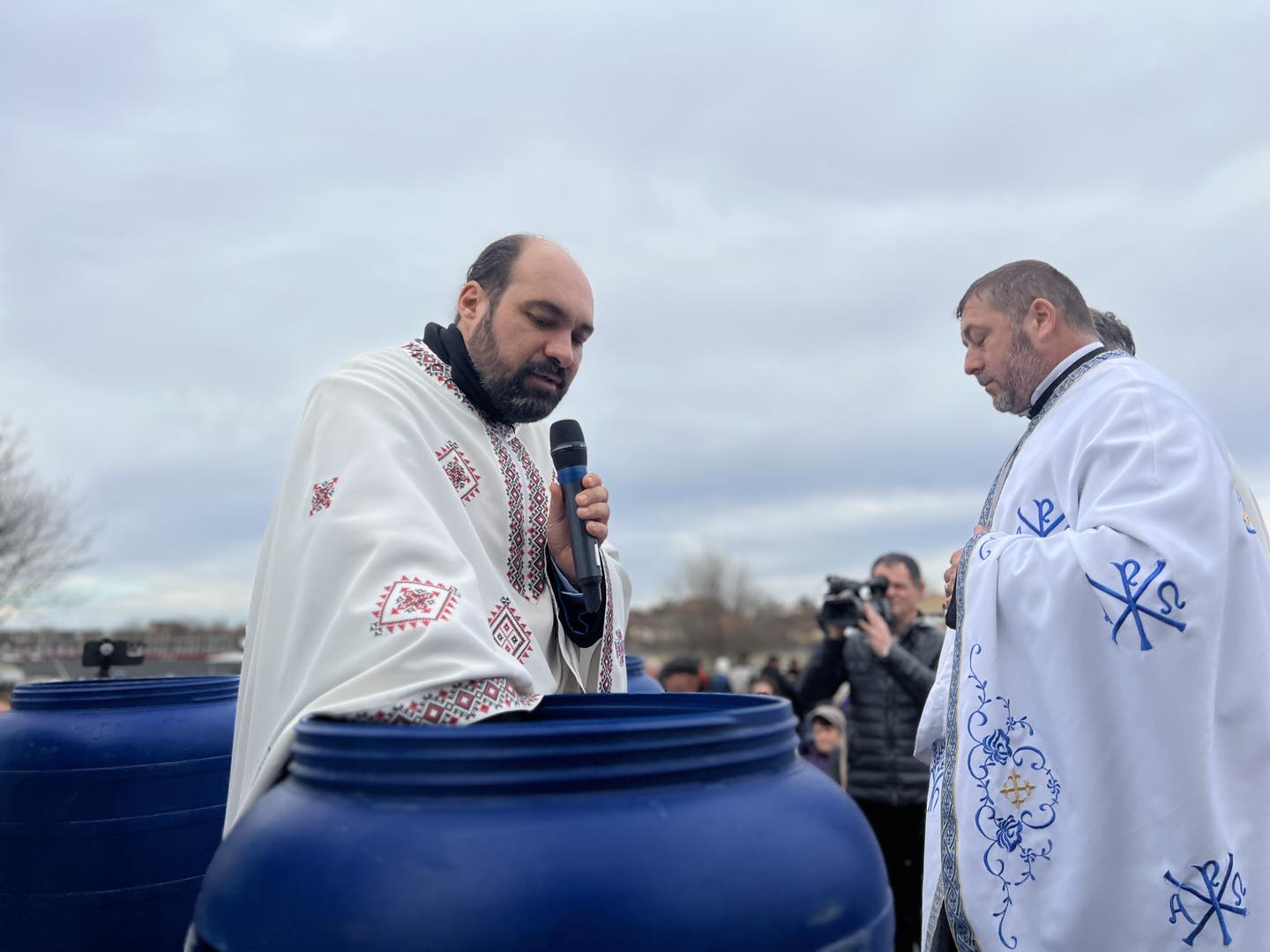 sfințirea aghiazmei
