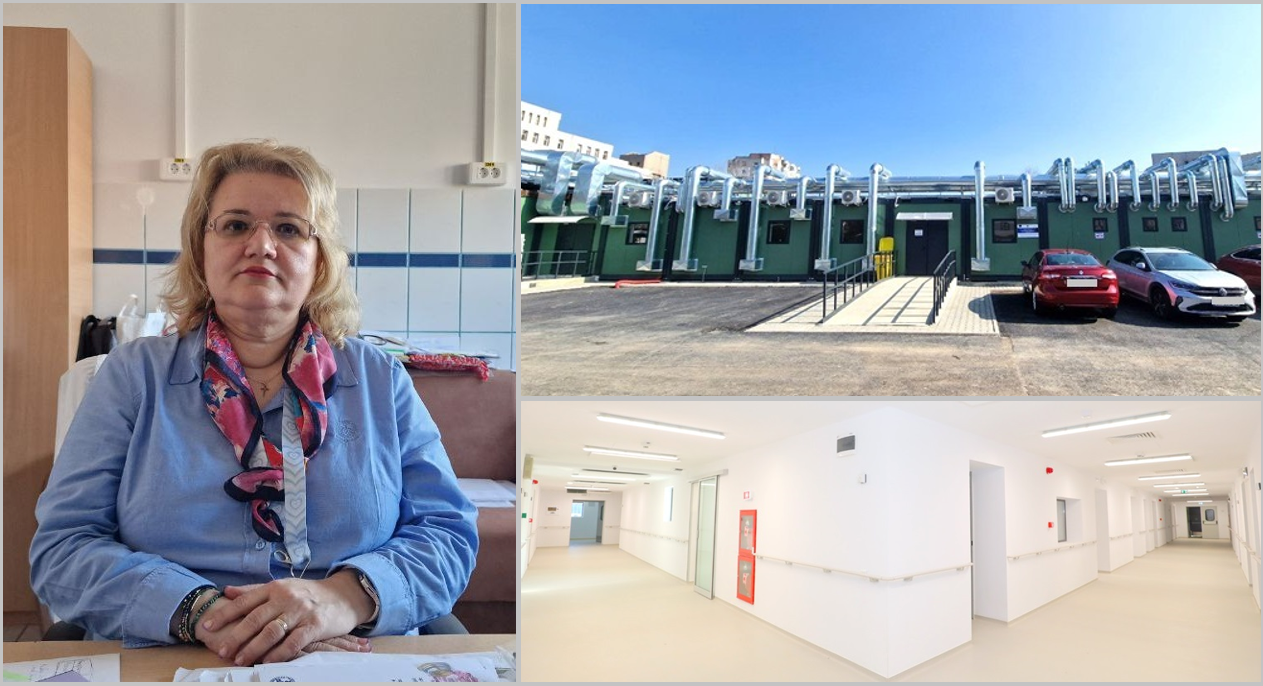 (FOTO) Dr. Claudia Cambrea, managerul Spitalului de Boli Infecțioase, detalii despre noul spital: ce servicii oferă, ce pacienți va trata și ce capacitate are