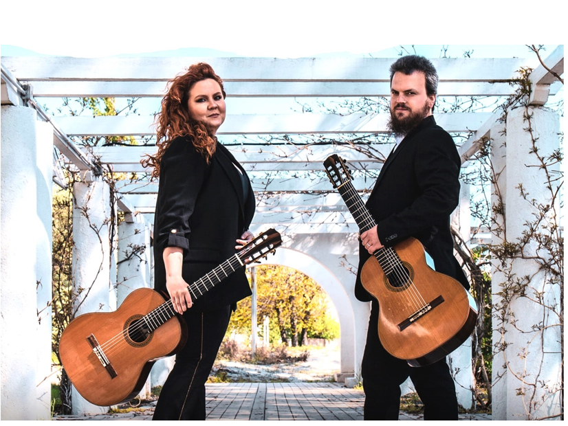 Duo Kitharsis, concert de chitară clasică la Muzeul de Artă Populară Constanța, astăzi, de Dragobete. Intrarea este liberă