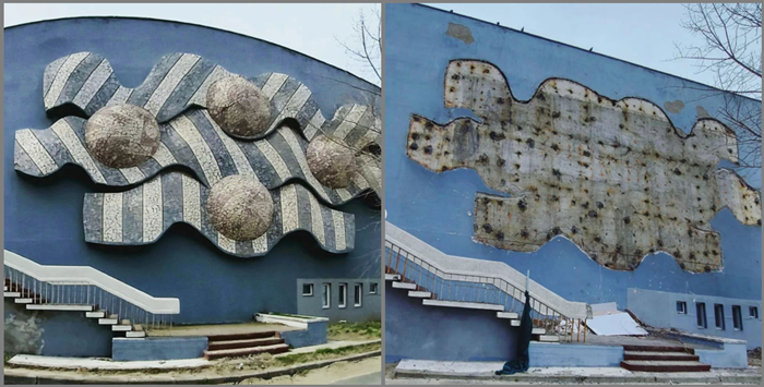(FOTO) A fost DISTRUSĂ lucrarea de artă din Mamaia realizată de artiștii Ethel Lucaci-Băiaș și Silviu Băiaș în anii ’70