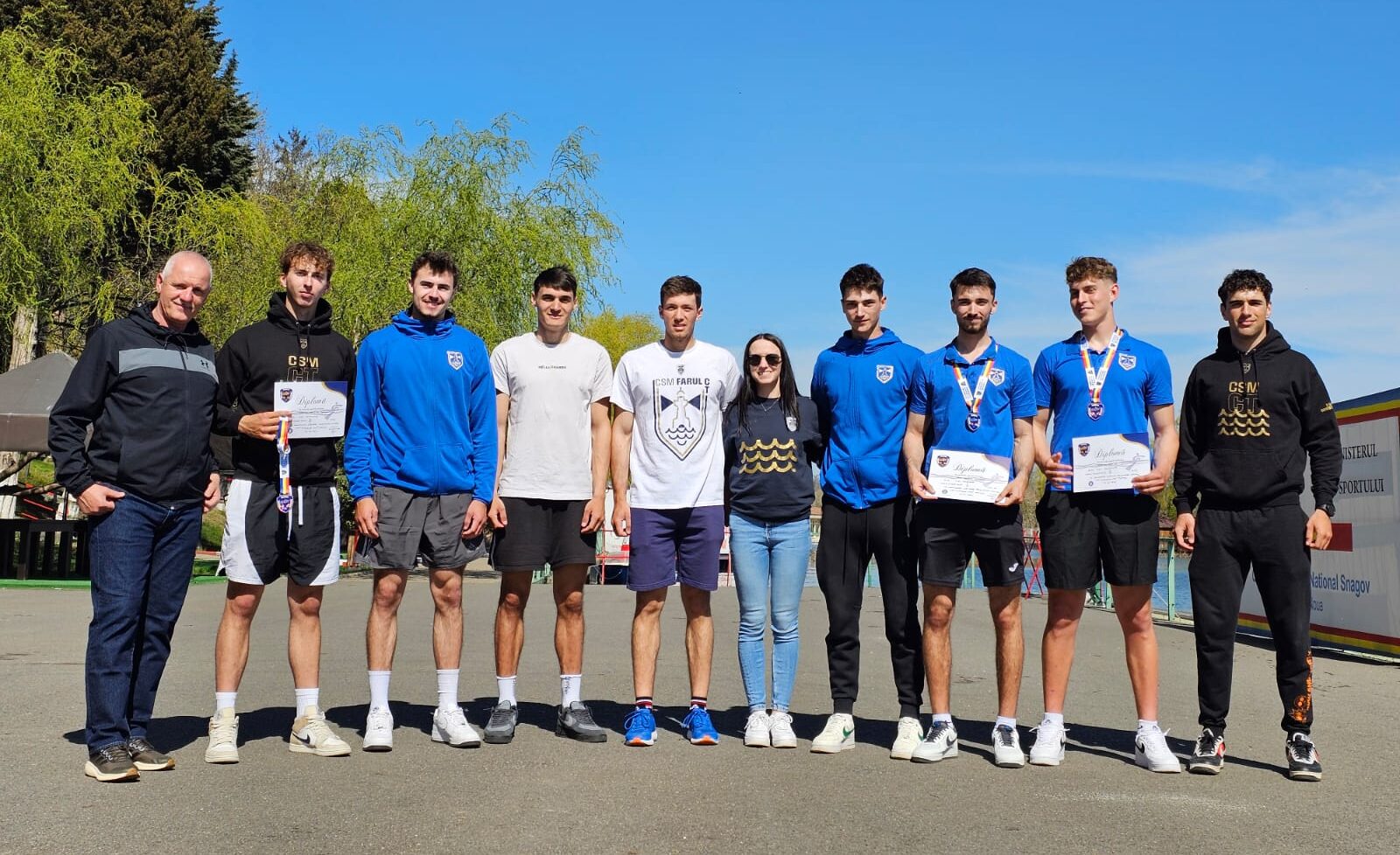 Canotorii CSM Constanța au urcat pe podiumul Campionatului Național de ergometru