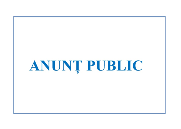 ANUNȚ PUBLIC - comunicare obținere Autorizație de Construire