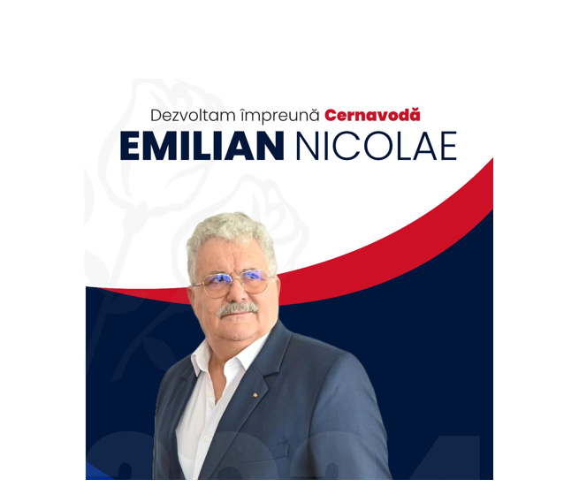 Ce mesaj transmite cernavodenilor Emilian Nicolae, candidatul PSD la Primăria Cernavodă