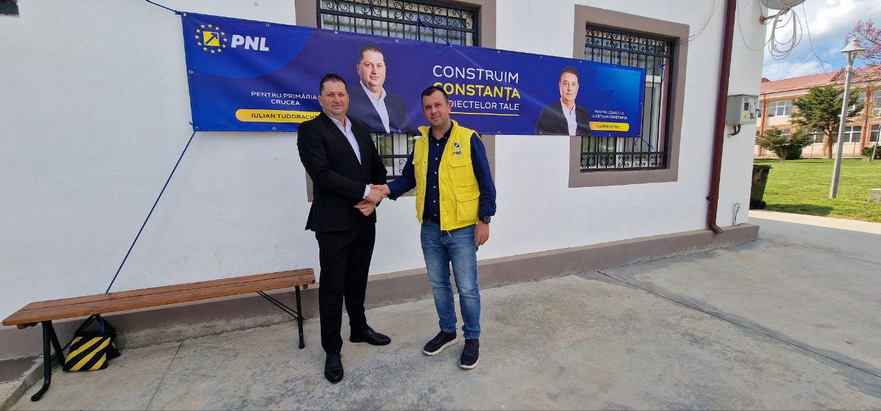 Primarul comunei Crucea, Iulian Tudorache, își lansează astăzi candidatura pentru un nou mandat cu susținerea Partidului Național Liberal
