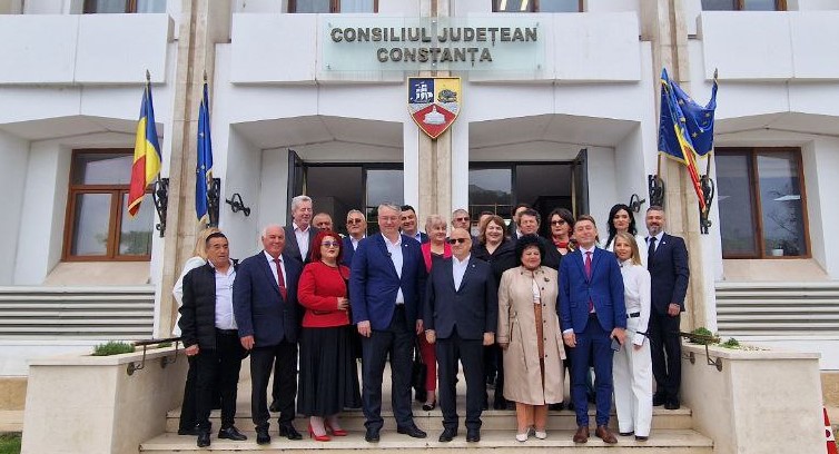 FOTO VIDEO Social democratul Cătălin Grasa și-a depus astăzi candidatura pentru funcția de președinte al Consiliului Județean Constanța