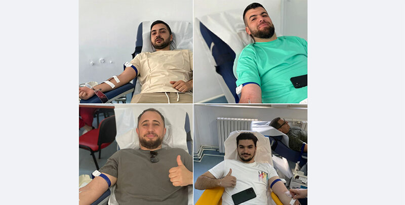 Aceștia sunt polițiștii constănțeni care au donat sânge pentru colegul lor aflat în comă după un accident
