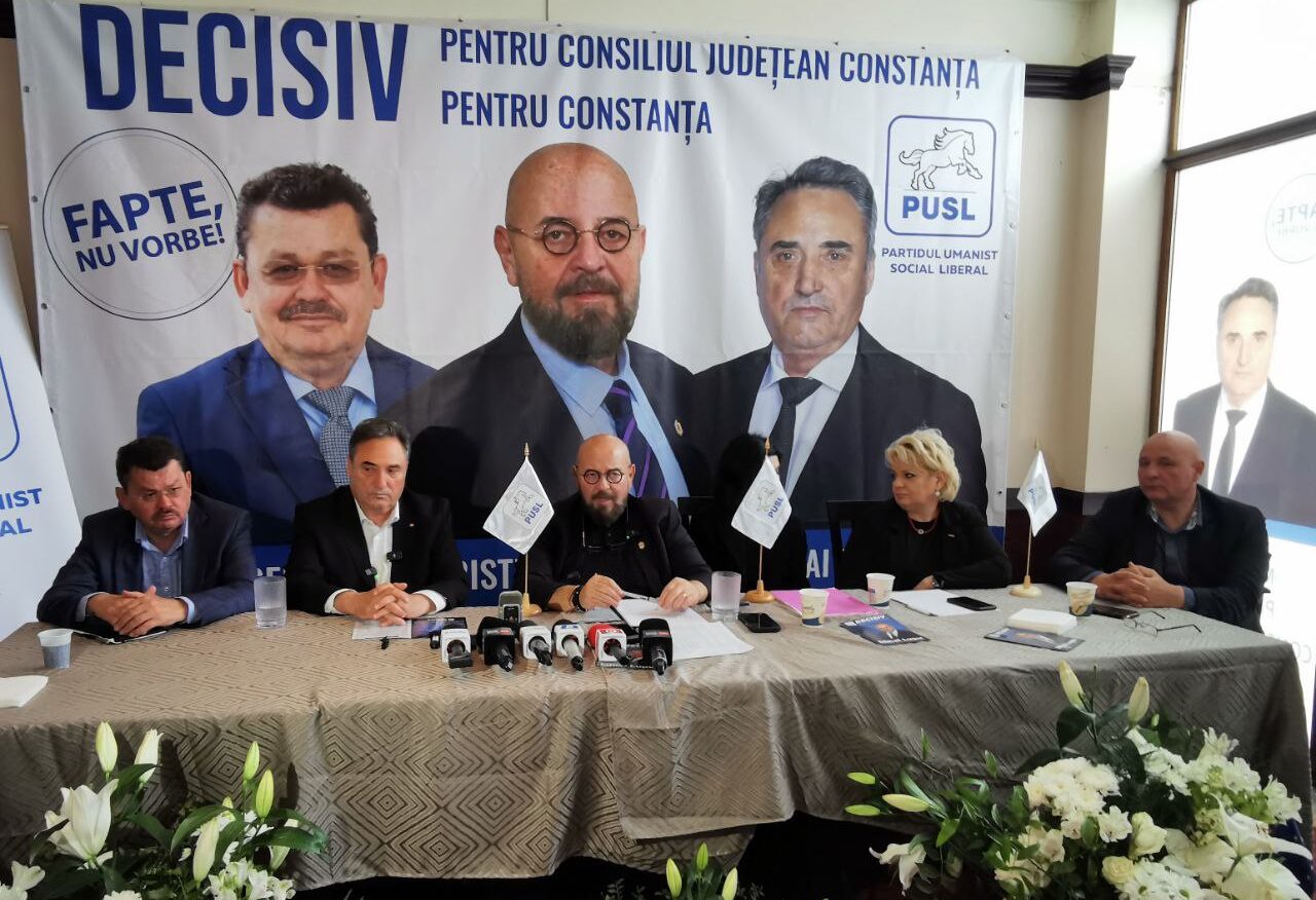 VIDEO Cristian Popescu Piedone, prezent la Constanța pentru a-i susține pe Mihai Lupu și Gihan Eserghep la CJ și Primăria Constanța