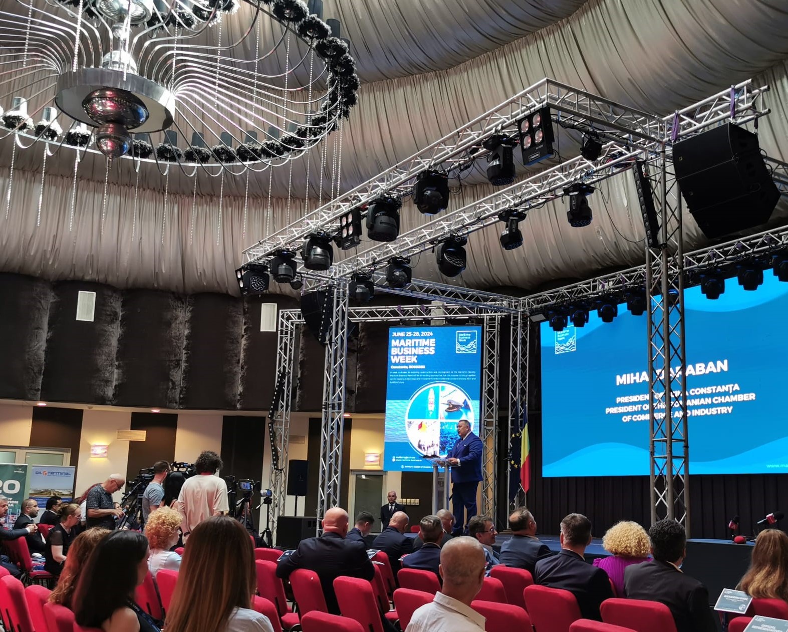 FOTO VIDEO Maritime Business Week: Constanța găzduiește primul eveniment internațional dedicat industriei maritime organizat în România