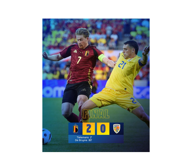 România a fost învinsă de Belgia la Euro 2024