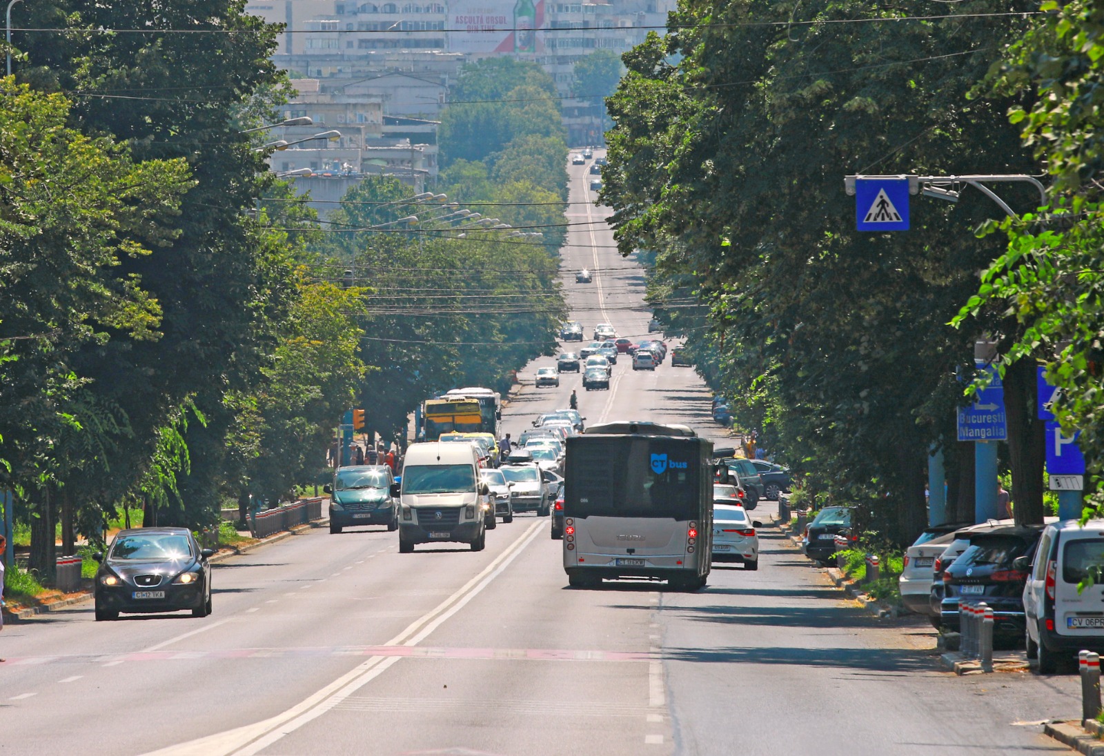 ATENȚIE, șoferi! Evitați zona intersecției bulevardului Tomis cu strada Soveja, unde traficul a fost restricționat