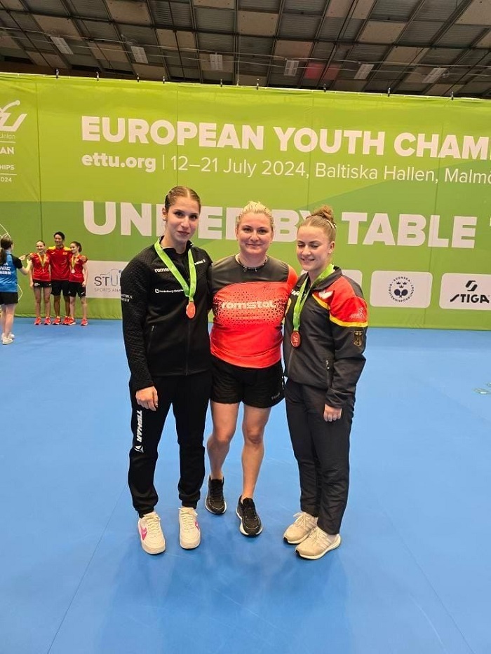 Bianca Mei-Roșu la Campionatul European de Junirori de la Malmo
