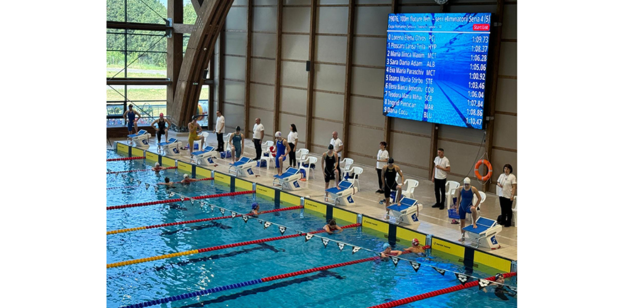 Record național pentru înotătoarea Brigitta Vass de la CSM Constanța: Sportivii constănțeni, pe podiumul Cupei României