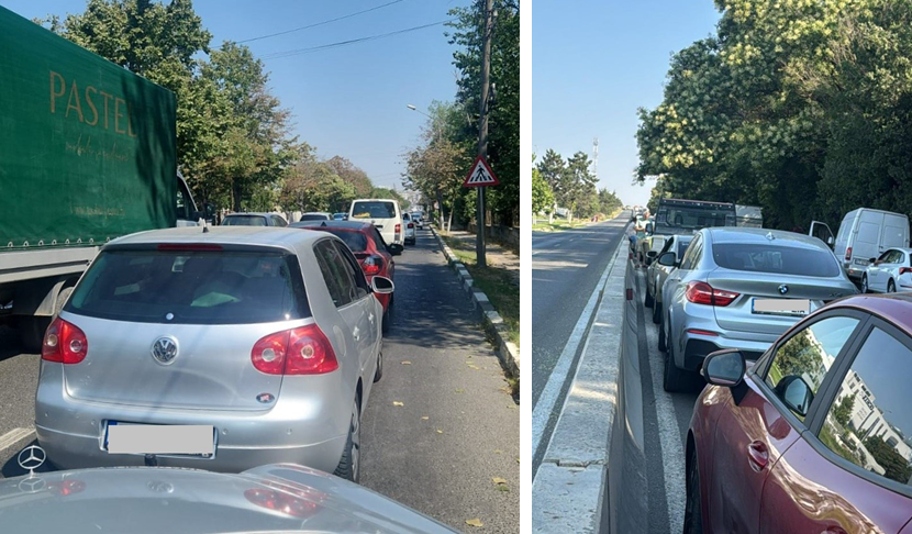 A început aglomerație de weekend în județul Constanța! Se circulă bară la bară spre sudul litoralului