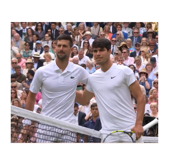 A început finala de la Wimbledon între Novak Djokovic și Carlos Alcaraz