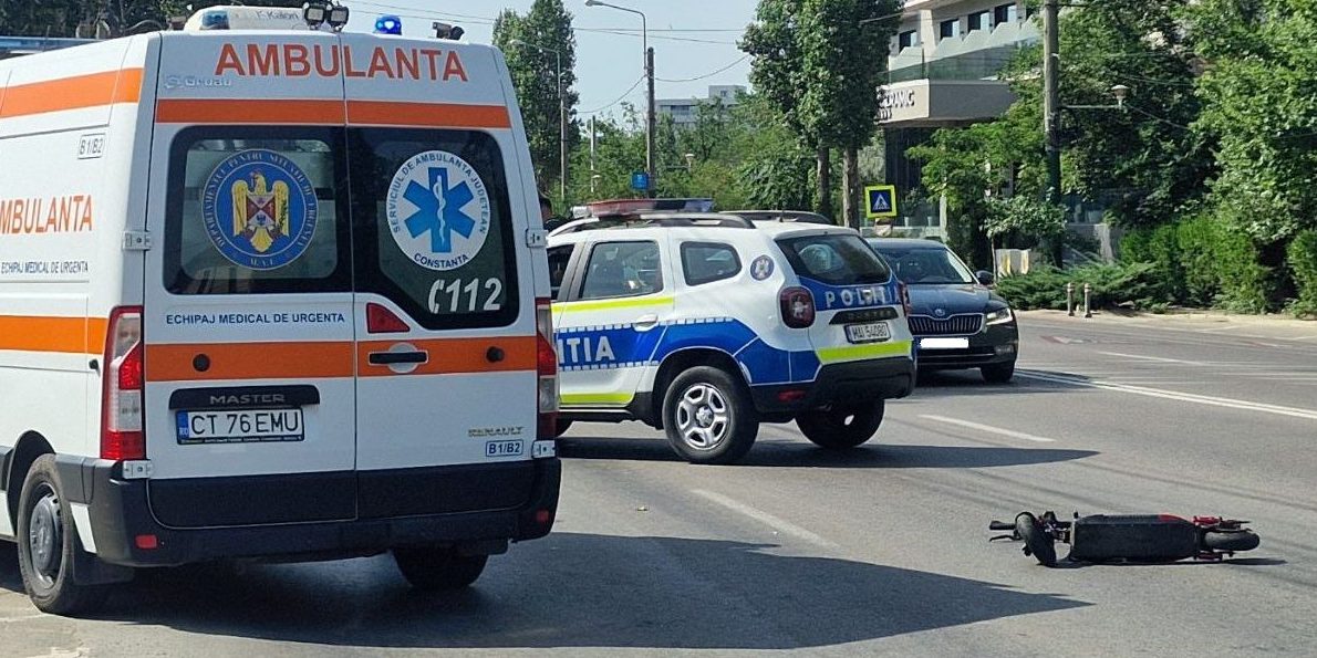 TRAGEDIE în zona Midia: Un bărbat din Istria a MURIT după ce a căzut cu trotineta electrică pe pista de biciclete de pe DJ 226