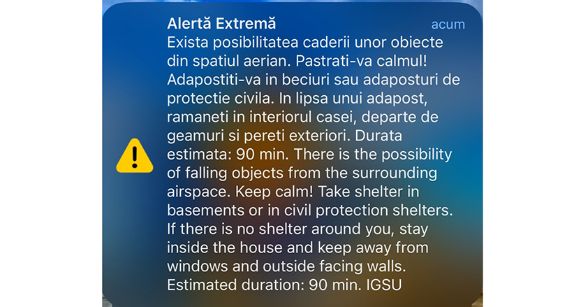 Alertă EXTREMĂ la granița României cu Ucraina: Drone rusești au traversat zona frontierei. Au fost auzite explozii