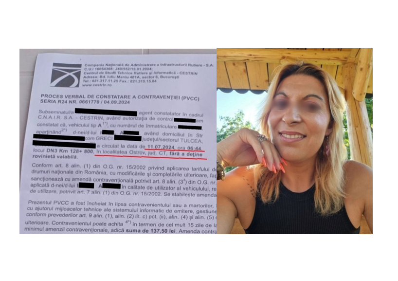 DOCUMENT Mașina Deliei, una dintre presupusele victime ale Șacalului, depistată fără rovinietă la Ostrov