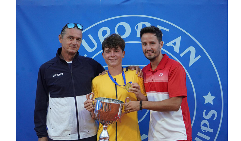Medalie de AUR pentru România: Tenismenul Yannick Theodor Alexandrescou câștigă Campionatul European individual băieți U16