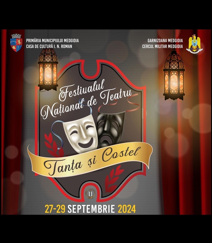Premiera spectacolului Revelion la Baia de Aburi, la Festivalul Național de Teatru Tanța și Costel, de la Medgidia