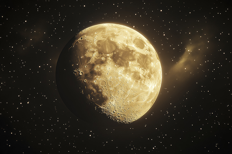 Spectacol pe cerul nopţii: Eclipsă parţială de Lună, în acelaşi timp cu Superluna Recoltei, săptămâna viitoare