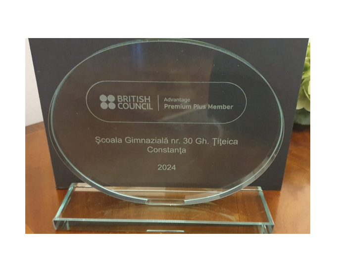 Școala „Gheorghe Țițeica” din Constanța, distinsă din nou de British Council pentru performanțe remarcabile