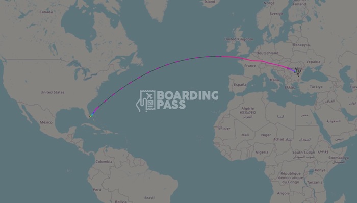 Cine s-ar fi aflat în avionul privat Bombardier Global Express care plecase din Florida spre București