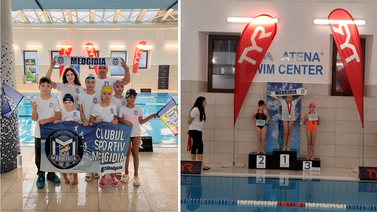 Micii sportivi de la CS Medgidia strălucesc la Cupa Moș Crăciun! Beyza Tecke cucerește aurul