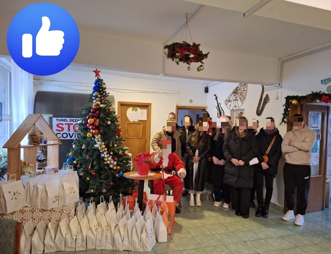 FOTO Tinerii Basarabeni din Constanța le-au oferit daruri copiilor din Centrul de Plasament Antonio