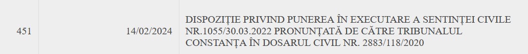 Administrația Porturilor Maritime dispoziție primar