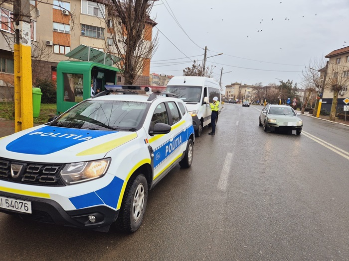 La Constanța, patru șoferi, lăsați pietoni. Polițiștii au spus că erau un PERICOL în trafic