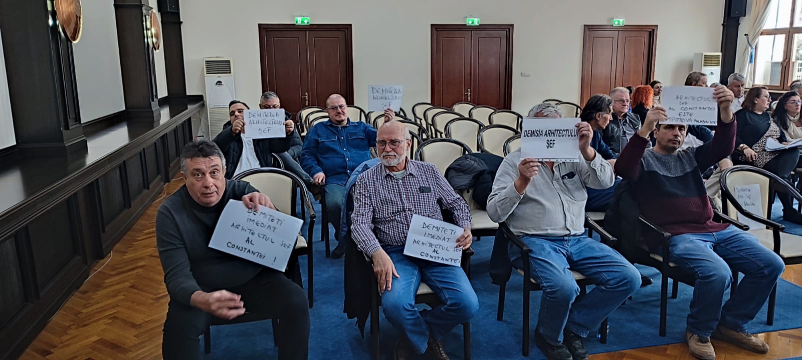 VIDEO Membrii Asociația Palazu Mare critică dur dezvoltarea cartierului și solicită din nou demiterea arhitectului șef al municipiului