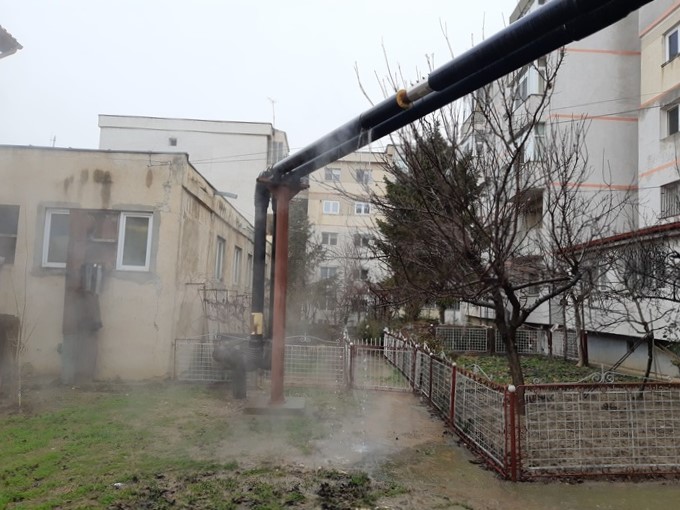 Mai multe blocuri din zona Capitol au rămas fără apă caldă, din cauza unei avarii! Vezi aici punctele termice afectate