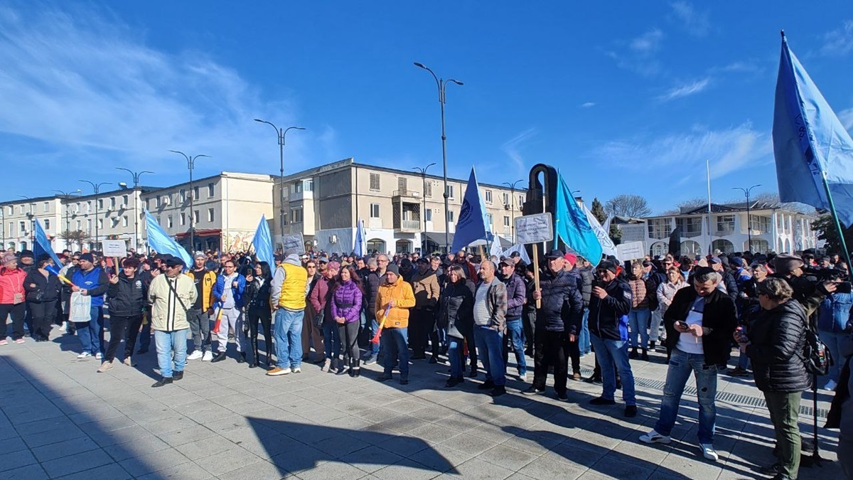 Damen Shipyards Mangalia protest