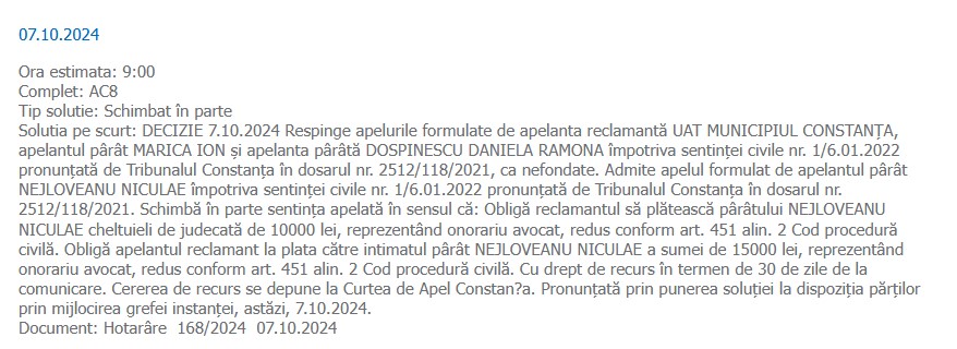 Dosarul retrocedărilor