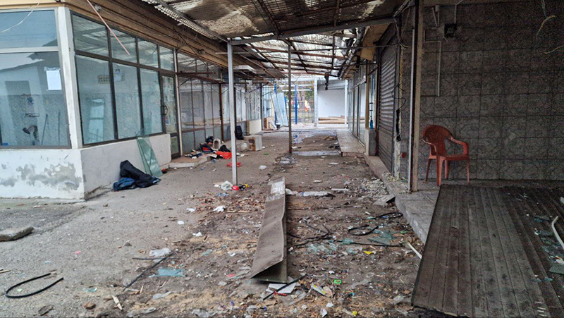 Demolarea Bazarului Gorbaciov din Constanța
