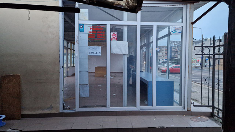 Demolarea Bazarului Gorbaciov din Constanța