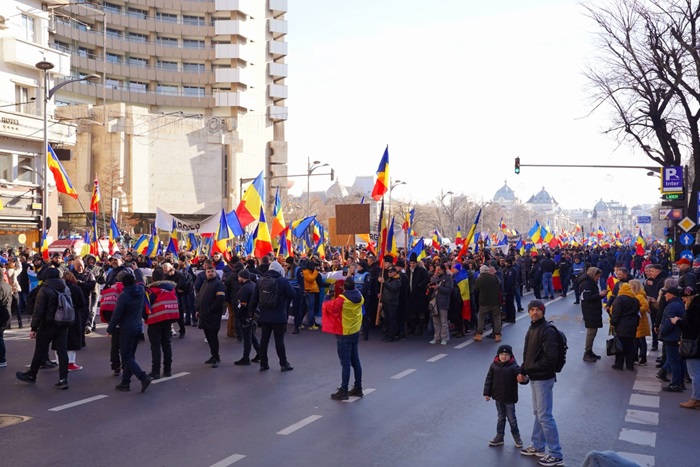 protest AUR 12 ianuarie 2025