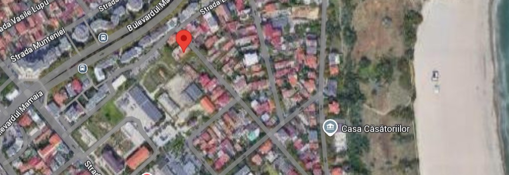 Teren intravilan, situat pe una dintre cele mai frumoase străzi din Constanța, scos la licitație