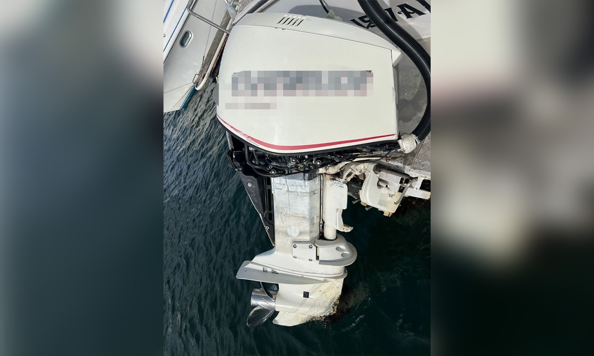 Motor de barcă furat găsit în Mangalia