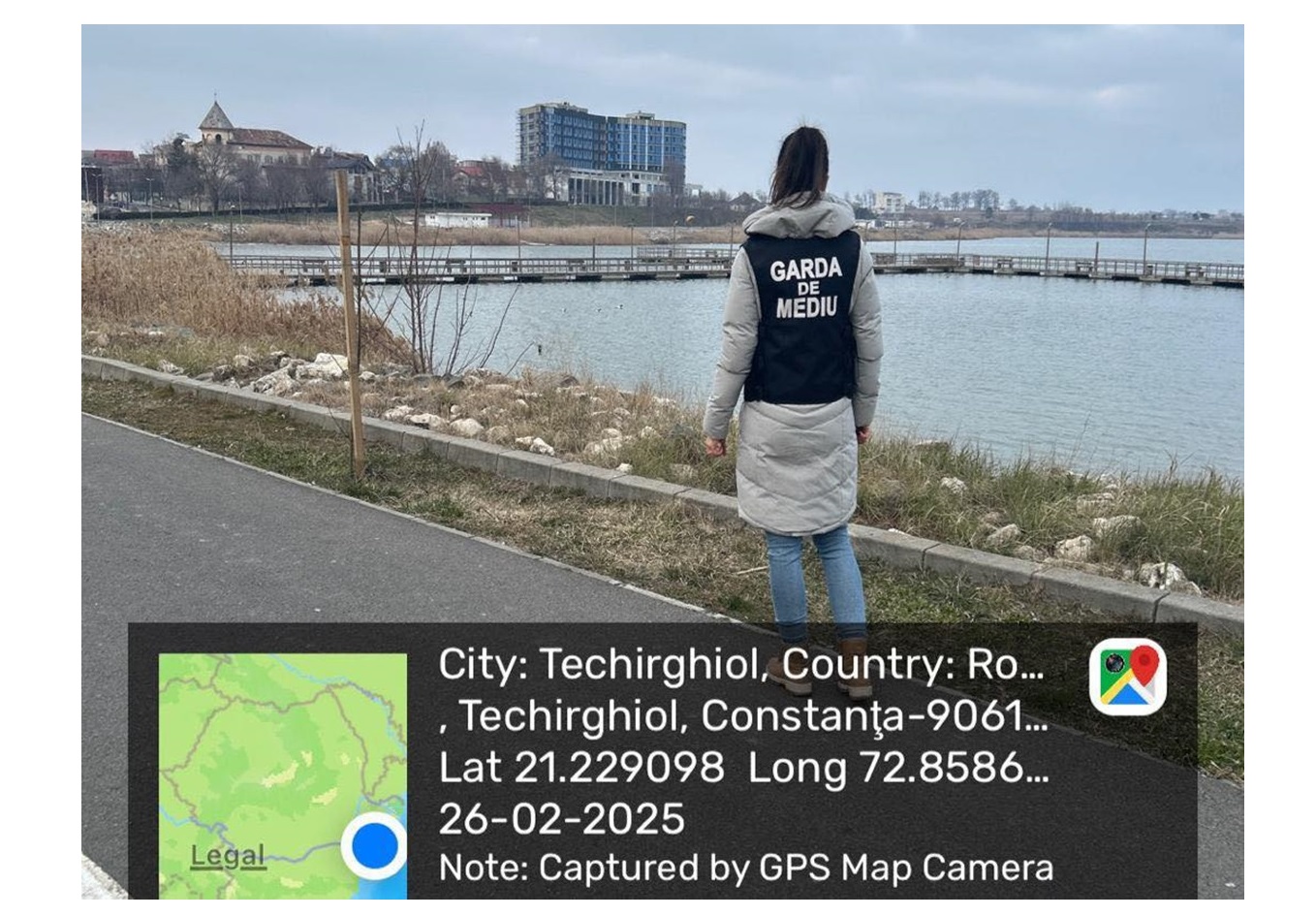 FOTO Păsări sălbatice, moarte pe Lacul Techirghiol. Au fost duse în laborator, pentru investigații