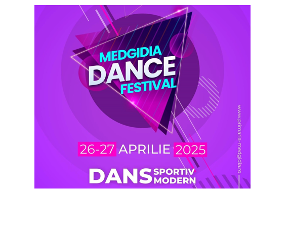 Municipiul Medgidia, gazda Festivalului de Dans Sportiv și Modern organizat în luna aprilie