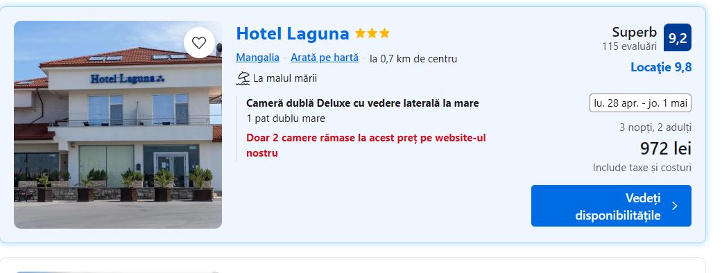 Cazare Mangalia